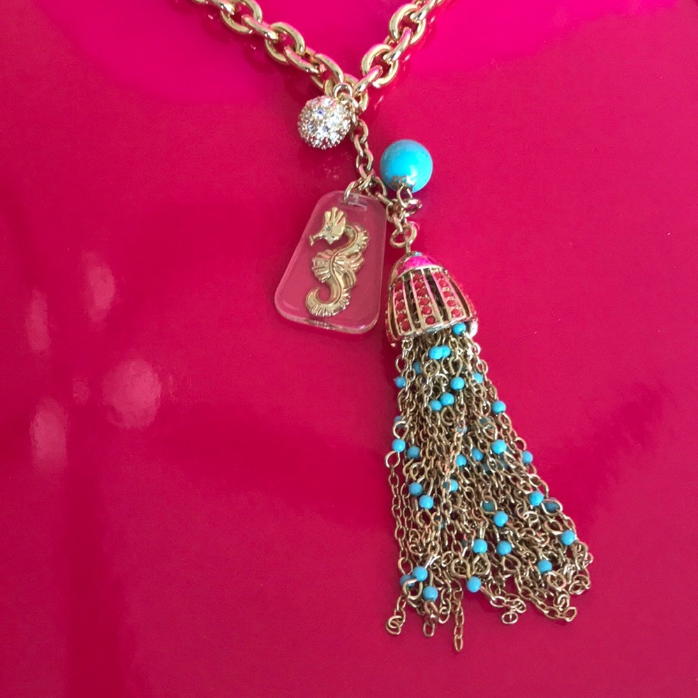 HTF One of a Kind LILLY PULITZER GWP NECKLACE NIB